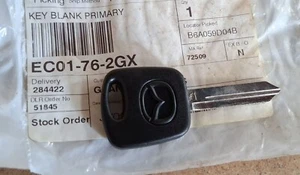 MAZDA TRIBUTE EP 2000 - 2006 PRIMARY MASTER KEY BLANK GENUINE - Picture 1 of 3