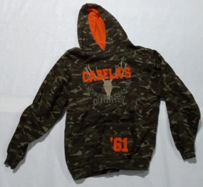 Cabelas Outfitter Swetear With Hood Size Mens XL - Image 1 of 4
