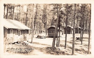 American Legion Camp Custer Black Hills South Dakota RPPC Real Photo POSTCARD - Picture 1 of 2