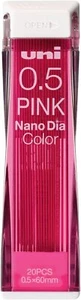 10 Sets Mitsubishi Uni Pencil Nano Dia Color Pink Lead Refill 0.5mm U05202NDC.13 - Picture 1 of 5