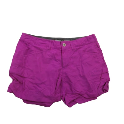 Marmot Shorts Womens 8 Lightweight Outdoors Pockets Lightweight Chino Purple - Image 1 of 4