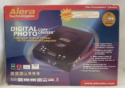 Alera Technologies 310101 Digital Photo Copy Cruiser and External CD Writer - Image 1 of 4