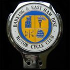 Barking & East Ham District Motor Cycle Club Car Badge (2931)
