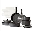 Carote 21pcs Detachable Handle Pots And Pans Set, nonstick Induction Cookware