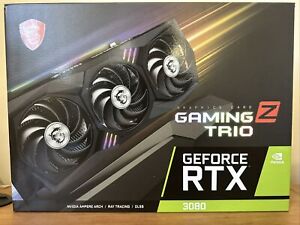 Nieuwe aanbiedingMSI GeForce RTX 3080 GAMING Z Trio LHR 10GB GDDR6X Graphics Card