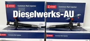 DIESEL FUEL INJECTOR SET (4) TOYOTA HILUX KUN26R 1KD-FTV 2009 ON.DENSO.NEW - Picture 1 of 2