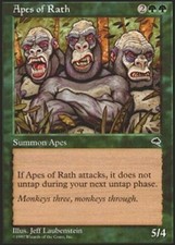 Apes of Rath X4 (Tempest) MTG (NM) *CCGHouse* Magic