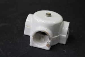 Caja de distribución de porcelana caja de derivación porcelana 3 salidas cerámica - Imagen 1 de 8