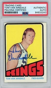 Topps Tom Van Arsdale 1972 #79 autografiado firmado por PSA/Certificado de ADN automático - Imagen 1 de 1