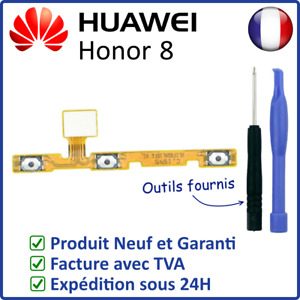 NAPPE INTERNE DES BOUTONS POWER ON OFF ET VOLUME + - DU HONOR 8 HUAWEI + OUTILS