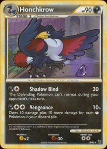 2x (HSDT-016) Honchkrow (Shadow Bind) (R) Pokemon HGSS Undaunted Card # 16 - Imagen 1 de 1