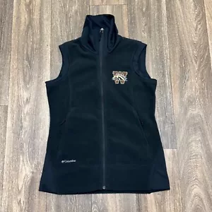 Western Michigan University Columbia Give & Go Vest Women's Medium Black C1268WF - Picture 1 of 10