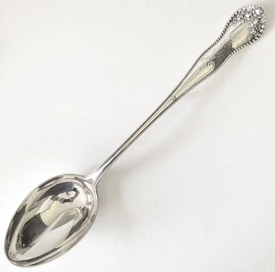 ANTIGUA CUCHARA PARA SERVIR Gorham Sterling Lancaster Rose XLRG Acción de Gracias Foto 1 de 4