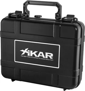 Xikar Travel Humidor With 20-Cigar Capacity, Premium Cigar Protection, Airtight - Picture 1 of 12