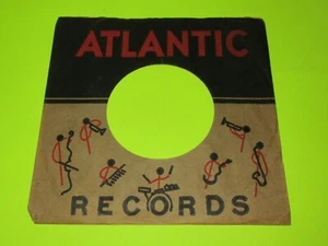 REPLACEMENT ATLANTIC RECORDS LEADS THE FIELD COMPANY SLEEVE 45 7" PICTURE PIC - Picture 1 of 2