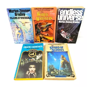 Marion Zimmer Bradley Science Fiction Vintage Paperback Books x 5 - Picture 1 of 24