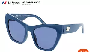 BNWT LE SPECS SO SARPLASTIC INK TEAL /Blue smoke mono lens Womens sunglasses - Picture 1 of 5