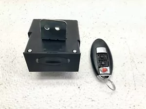 09-12 INFINITI FX35 KEY CARD SLOT READER MODULE W/ORIGINAL KEY FOB LOT536 OEM - Picture 1 of 12