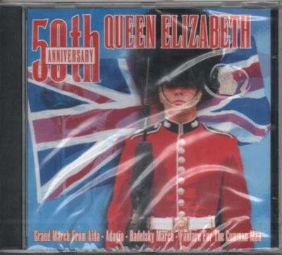 50th Anniversary Queen Elizabeth CD NEU Grand March From Aida Adagio Radetsky - Bild 1 von 2