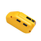 Battery Adapter W/Led For Dcb140 Dcb180 Dcb181  For Dewalt Dual Usb Power Source