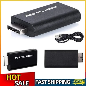 PS2 to HDMI Video Converter Game Adapter w/ 3.5mm Audio Output for Playstation 2 - Picture 1 of 13
