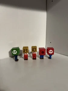 Super Mario World Of Nintendo K’NEX Gold Brick Head Mario + Cannon Box Luigi - Bild 1 von 2