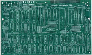 NO ULA ZX Spectrum "Superfo Harlequin 128" Issue 2D - Picture 1 of 2