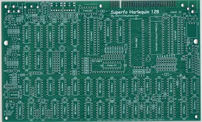 NO ULA ZX Spectrum "Superfo Harlequin 128" Issue 2D - Bild 1 von 2