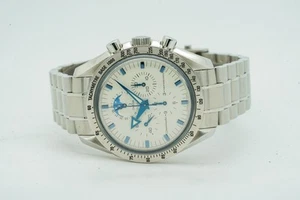 Omega Speedmaster Moonphase Broad Arrow Professional 357520 3575.20 White Dia... - Picture 1 of 1