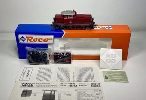 Roco 43620 German DB V60 594 0-6-0 Diesel Shunter Loco In Red - HO Scale - Boxed - Picture 1 of 18