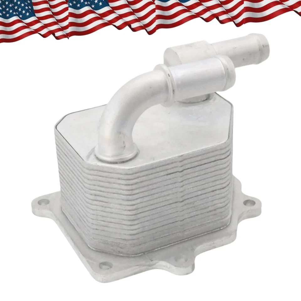 New Engine Oil Cooler Fit For Ford Explorer Taurus Flex Edge Lincoln MKT MKX US - Imagem 1 de 4