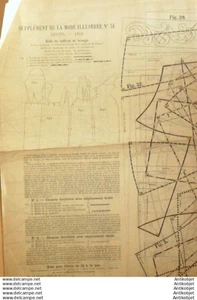 La Mode illustree 1891 # 31 & son Patron with Pattern - Picture 1 of 4