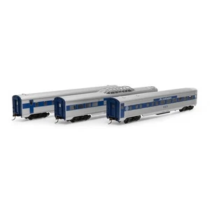 Roundhouse HO Streamline Passenger Cars Pan Am 3 RND79129 HO Rolling Stock - Picture 1 of 1