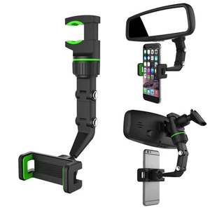 360° Car Rearview Mirror Mount Stand Holder for Cell Phone and GPS, 2023 New ... - Picture 1 of 6