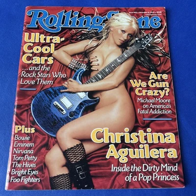 #A58 Rolling Stone Magazine Issue 909 November 14 2002 Christina Aguilera Foto 1 de 4