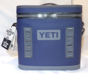 Yeti Hopper Flip 12 Soft Cooler Leak Proof Blue & Zipper Lubricant - NEW w TAGS! - Picture 1 of 23