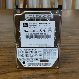 Toshiba 6gb 2.5" hdd 4200rpm hdd2144 zeo1 t phil 655-0019 - Picture 1 of 5