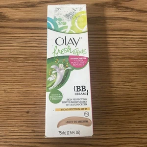 Rare HTF New In Box Olay Fresh Effects BB Cream Moisturizer SPF 15 2.5 FL OZ - Picture 1 of 6