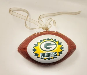 Wisconsin Sports Christmas Ornament LOT: Green Bay Packers Football & UW Badgers - Picture 1 of 11