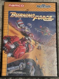 Burning Force (Sega Genesis, 1989) Complete CIB, Tested And Working - Picture 1 of 4