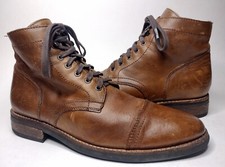 Thursday Boot Company Captain Brown Leather Cap Toe Men's Size 11.5 Boots