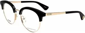Nuevo marco de gafas Moschino Rx para mujer - MOS 522 807 - negro (49-19-145) - Imagen 1 de 5
