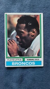 1974 Topps Floyd Little #10 Denver Broncos - HOF - Top Zustand - Bild 1 von 6