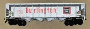 Bachmann 1027 Burlington Route 42' Open Quad Hopper Gray HO Scale RS-1 - Picture 1 of 7