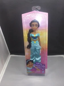 Disney Princess Royal Shimmer Jasmine Doll Long Black Hair Blue Outfit Hasbro - Bild 1 von 5