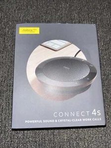 Jabra Connect 4s-USB-A Portable Speaker for Music and Calls Black - Picture 1 of 2