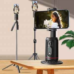 Ultimate 360° Face Tracking Selfie Stick: Capture Every Angle with Ease - Picture 1 of 6