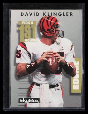 1992 SkyBox Prime Time David Klingler #238 RC - Image 1 of 2