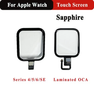 For Apple Watch Sapphire Touch Screen Digitizer Lens Panel S3 4 5 6 Replacement - Picture 1 of 18