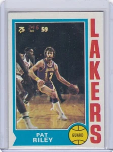 1974 Topps Basketball Card #31 Pat Riley Los Angeles Lakers - Ex-ExMt - Picture 1 of 2